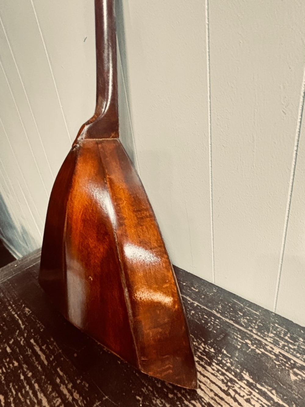 Vintage Russian Balalaika • Triangular Folk String Instrument • Cyrillic Label - Picture 10 of 12